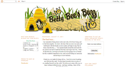 Desktop Screenshot of bettybeesbuzz.blogspot.com