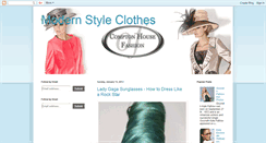 Desktop Screenshot of modernstyleclothes.blogspot.com