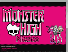 Tablet Screenshot of monsterhigh-mex.blogspot.com