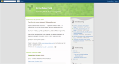 Desktop Screenshot of crowdsourcing-italia.blogspot.com