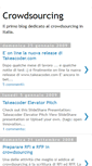 Mobile Screenshot of crowdsourcing-italia.blogspot.com