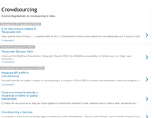 Tablet Screenshot of crowdsourcing-italia.blogspot.com