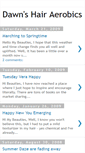 Mobile Screenshot of dawnshairaerobics.blogspot.com
