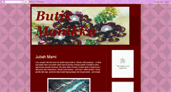 Desktop Screenshot of butikmanikku.blogspot.com