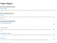 Tablet Screenshot of magieenmagic.blogspot.com