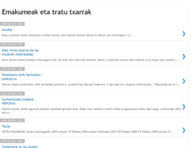 Tablet Screenshot of emakumeak-tratutxarrak.blogspot.com
