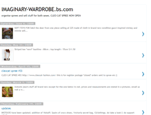 Tablet Screenshot of imaginary-wardrobe.blogspot.com
