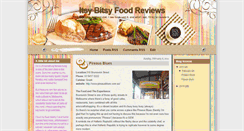 Desktop Screenshot of itsy-bitsy-food.blogspot.com