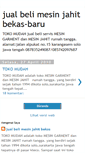 Mobile Screenshot of jualbelimesinjahitbekas.blogspot.com