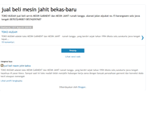 Tablet Screenshot of jualbelimesinjahitbekas.blogspot.com