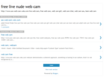 Tablet Screenshot of free-live-nude-web-cam.blogspot.com