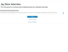 Tablet Screenshot of jaydrew.blogspot.com
