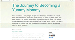 Desktop Screenshot of becomingyummymommy.blogspot.com