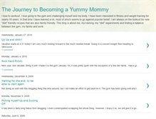 Tablet Screenshot of becomingyummymommy.blogspot.com