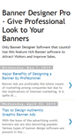 Mobile Screenshot of bannermakingsoftware.blogspot.com