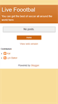 Mobile Screenshot of livefootballs.blogspot.com