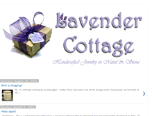 Tablet Screenshot of lavendercottageoriginals.blogspot.com