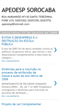 Mobile Screenshot of apeoespsorocaba.blogspot.com
