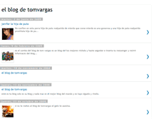 Tablet Screenshot of elblogdetomvargas.blogspot.com