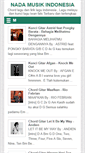 Mobile Screenshot of nadamusikindonesia.blogspot.com
