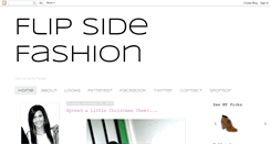 Desktop Screenshot of flipsidefashion.blogspot.com