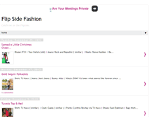 Tablet Screenshot of flipsidefashion.blogspot.com