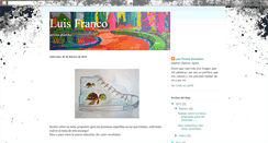Desktop Screenshot of luisfrancoartistaplastico.blogspot.com