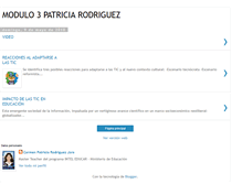 Tablet Screenshot of modulo3patriciarodriguez.blogspot.com