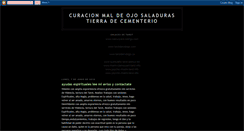 Desktop Screenshot of curandero-maldeojo.blogspot.com