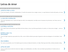 Tablet Screenshot of letrasdeamor1.blogspot.com