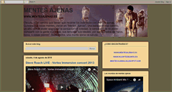 Desktop Screenshot of mentes-ajenas.blogspot.com