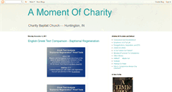 Desktop Screenshot of amomentofcharity.blogspot.com