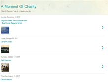 Tablet Screenshot of amomentofcharity.blogspot.com