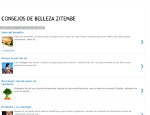 Tablet Screenshot of belleza-zitembe.blogspot.com