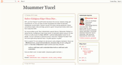 Desktop Screenshot of muammeryucel.blogspot.com