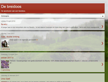 Tablet Screenshot of breistertje.blogspot.com