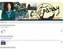 Tablet Screenshot of enroutepourlaroumanie.blogspot.com