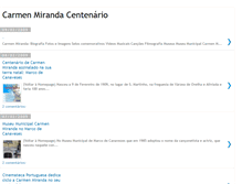 Tablet Screenshot of carmenmirandacentenario.blogspot.com