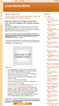 Mobile Screenshot of chandelierfilms.blogspot.com