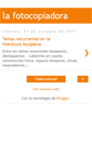 Mobile Screenshot of lafotocopiadoraliteraria.blogspot.com
