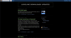 Desktop Screenshot of lovelinedownloads.blogspot.com
