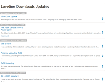 Tablet Screenshot of lovelinedownloads.blogspot.com