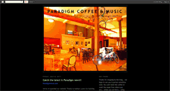 Desktop Screenshot of paradigmcoffeeandmusic.blogspot.com