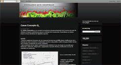 Desktop Screenshot of ciudadesquerespiran.blogspot.com