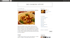 Desktop Screenshot of mecookingstuff.blogspot.com