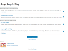 Tablet Screenshot of amyzangelz.blogspot.com
