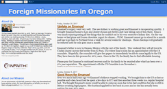 Desktop Screenshot of foreignmissionariesinoregon.blogspot.com