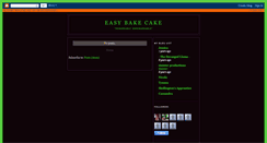Desktop Screenshot of easybakecake.blogspot.com