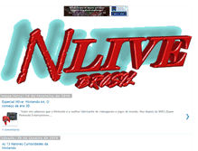 Tablet Screenshot of nlivebrasil.blogspot.com