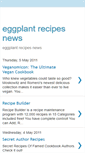Mobile Screenshot of eggplantrecipesnews.blogspot.com